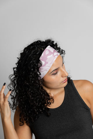 Satin Lined Headband- BARBIE