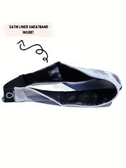 Satin Lined Headband- MÁRMOL