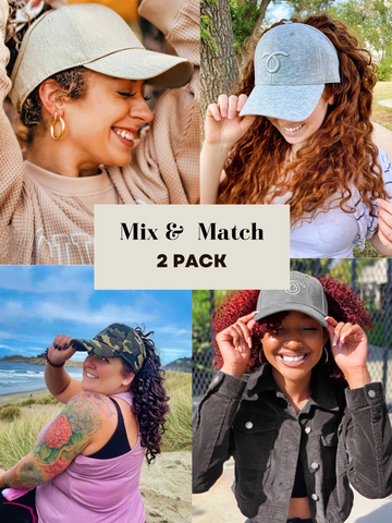 Mix & Match- 2 Pack + Satin Lined Headband